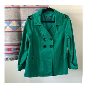 Daisy Fuentes Jackets & Coats - EUC | Daisy Fuentes Petite Short Trench Coat Daisy Fuentes Jackets & Coats - EUC | Daisy Fuentes Petite Short Trench Coat